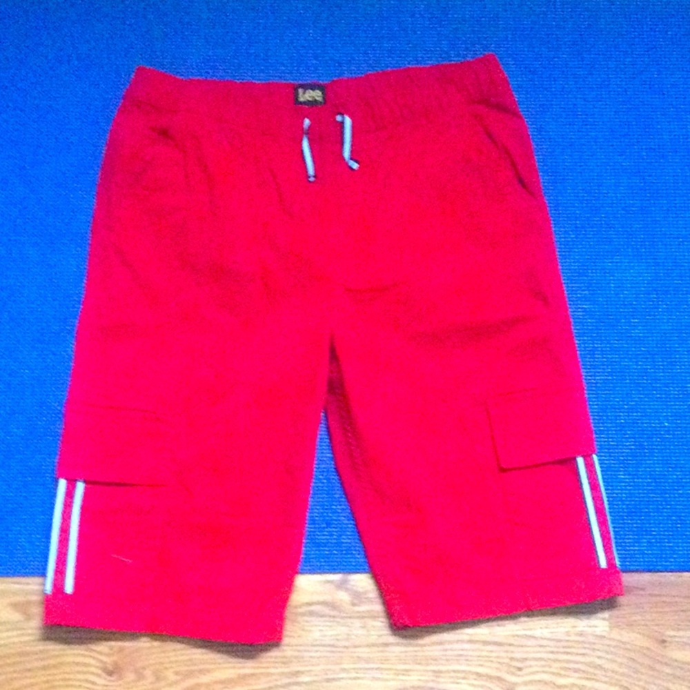 Red boys shorts